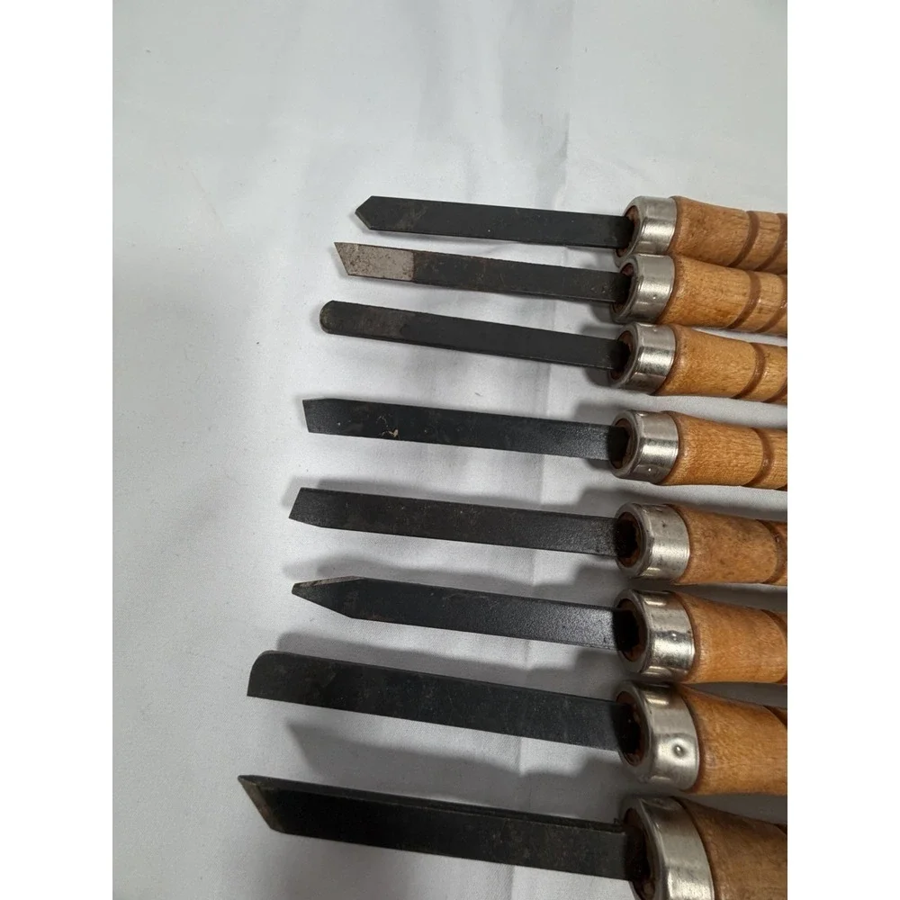 Craftsman Wood Turning Chisel/Gouge Set 8pc HSS USA MPN 92940-92947